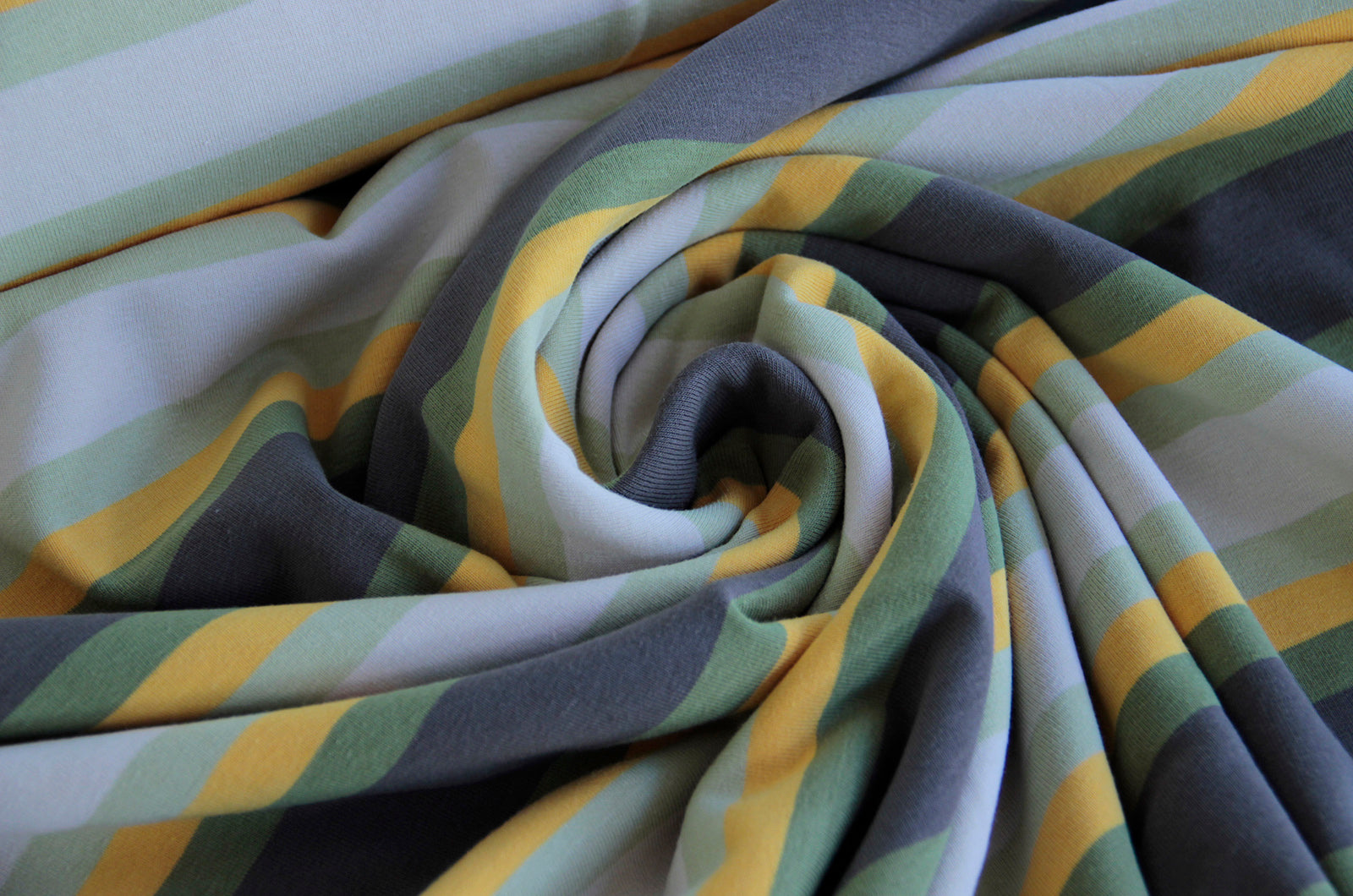 baumwolle jersey streifen grÃ¼n