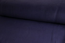 Acheter 008-bleu-fonce Molleton de coton bio *À partir de 50 cm