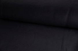 Acheter 069-noir Molleton de coton bio *À partir de 50 cm