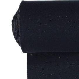 Kaufen 008-marine-gold Bündchen mit Lurex Glitzer * Ab 25 cm