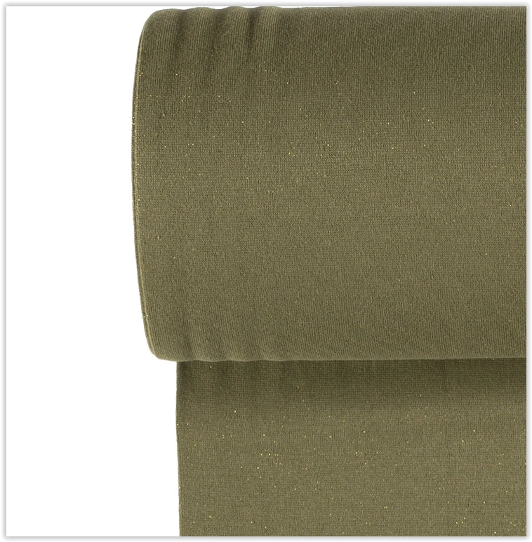 Buy 027-khaki Cuffs with lurex glitter * From 25 cm