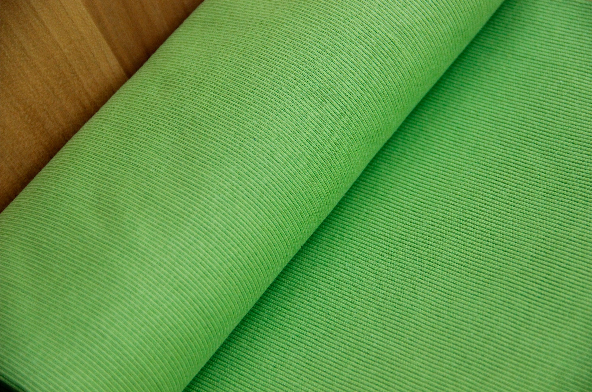 Buy 076-apple-green Cuffs ribbed in tube *From 25 cm