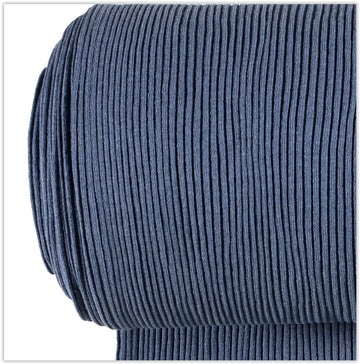 Kaufen 006-jeans-meliert Grobstrick Bündchen im Schlauch * Ab 25 cm
