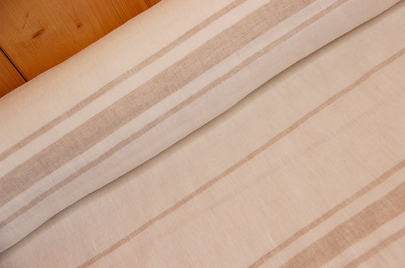 Lin rayé extra large * A partir de 50 cm