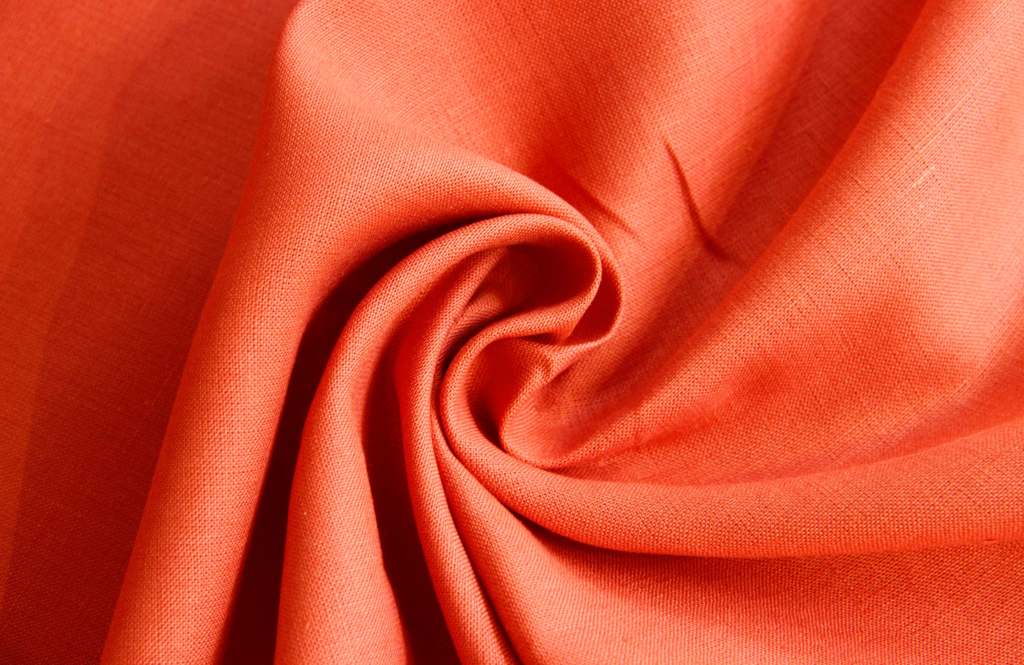 Buy 350-corals Linen plain * From 50 cm