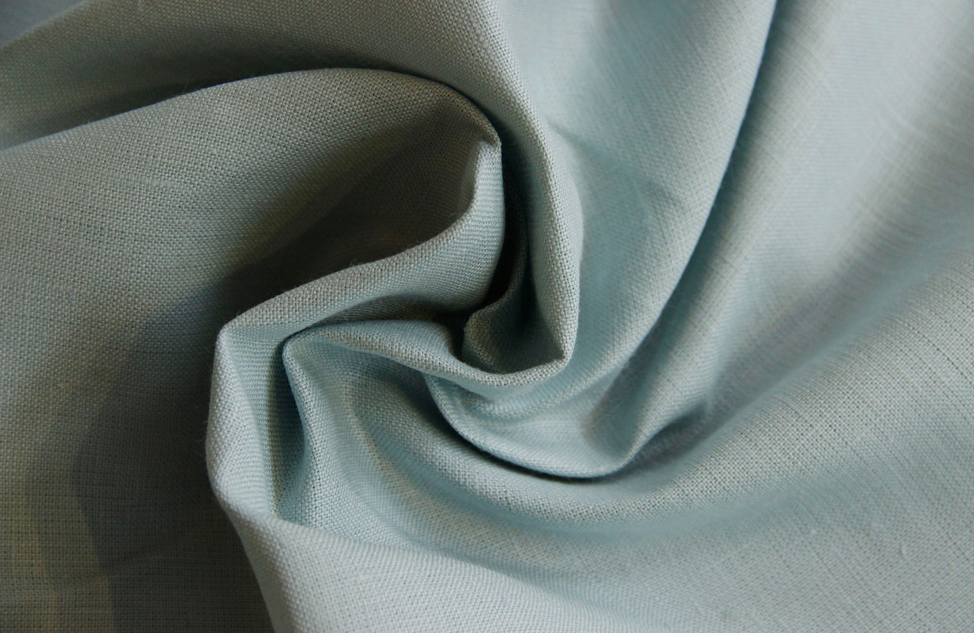 Buy 0506-pigeon-blue Linen plain * From 50 cm