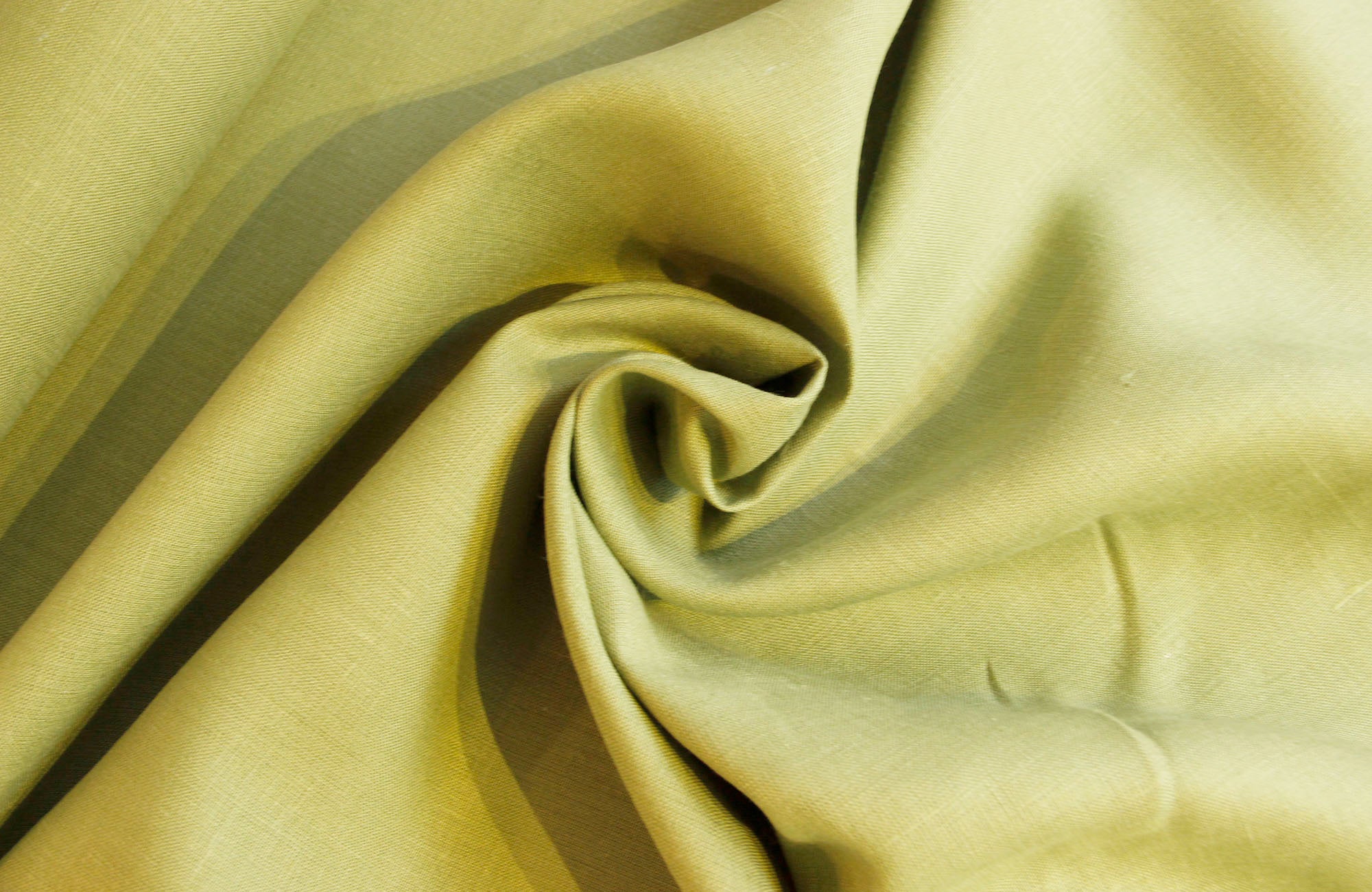 Buy 1642-autumn-green Linen plain * From 50 cm