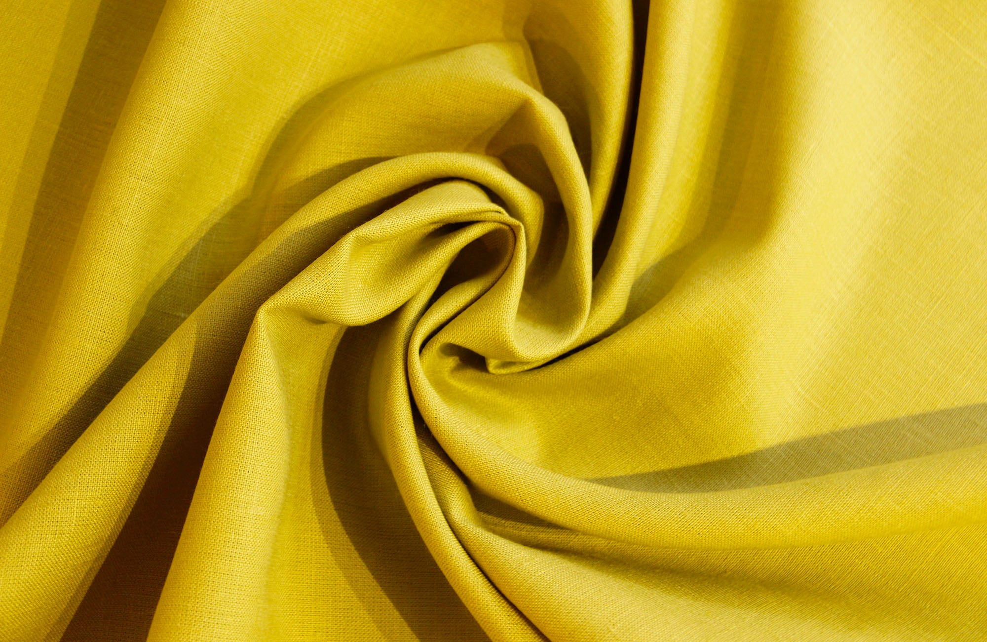 Buy 668-lemon Linen plain * From 50 cm