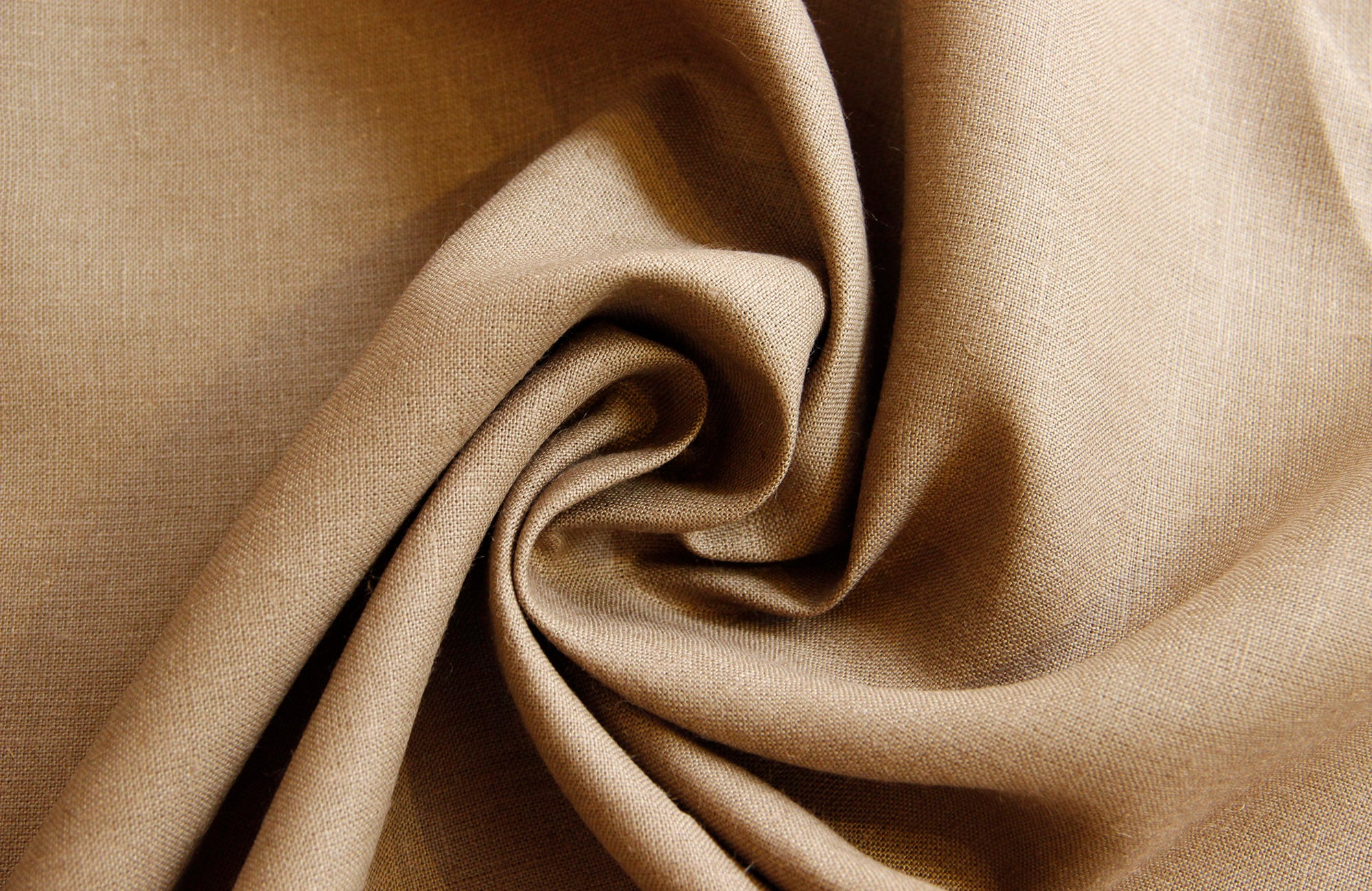 Buy 756-khaki Linen plain * From 50 cm