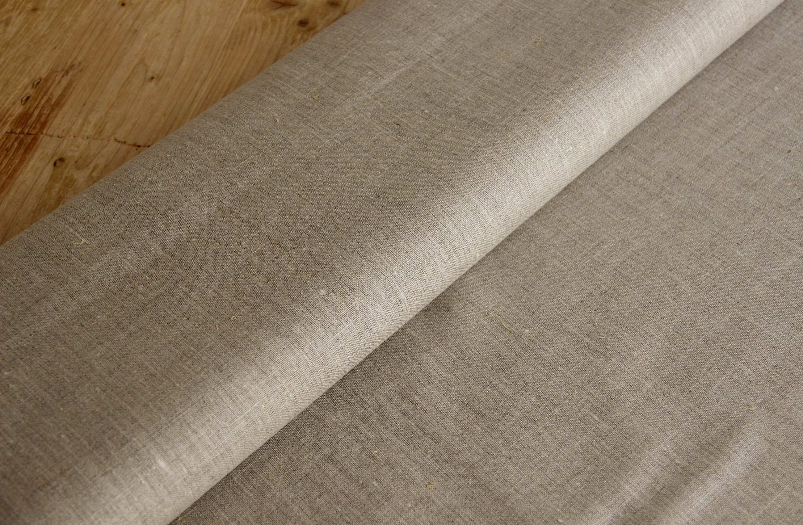 Buy nature Linen plain * From 50 cm