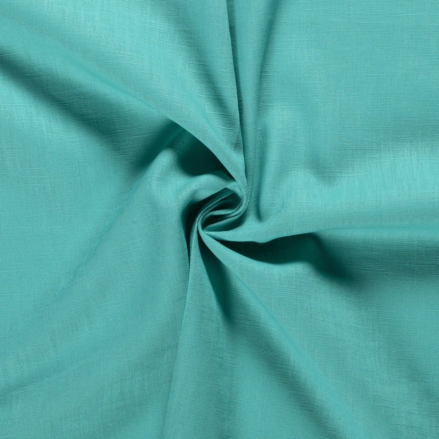 Buy 124-aqua Linen Ramie *From 50 cm