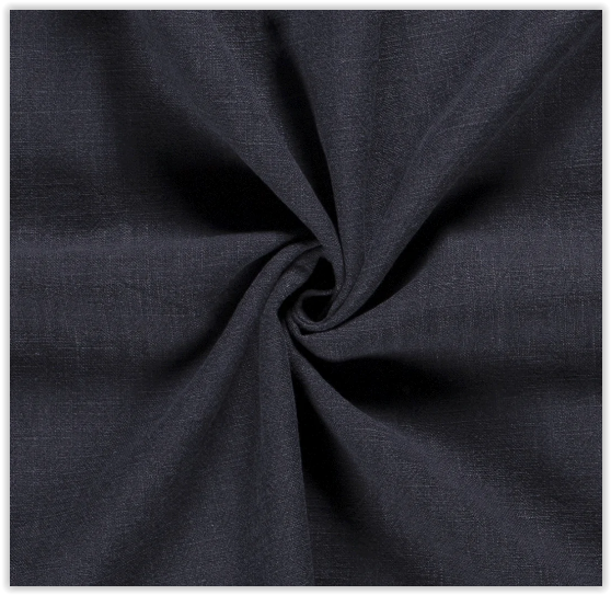 Buy 008-navy Linen Ramie stonewashed * From 50 cm