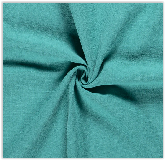 Buy 024-aqua Linen Ramie stonewashed * From 50 cm