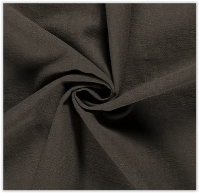 Buy 027-grey-brown Linen Ramie stonewashed * From 50 cm