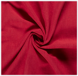 Acheter 115-rouge Lin Ramie stonewashed * A partir de 50 cm