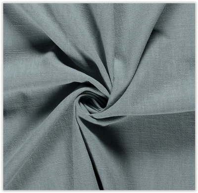 Buy 122-dark-mint Linen Ramie stonewashed * From 50 cm
