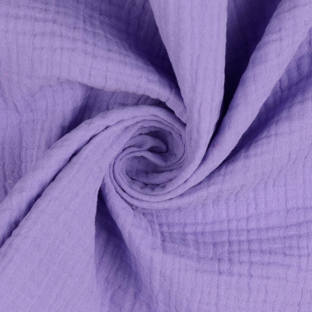 Buy 045-purple Plain muslin *From 25 cm