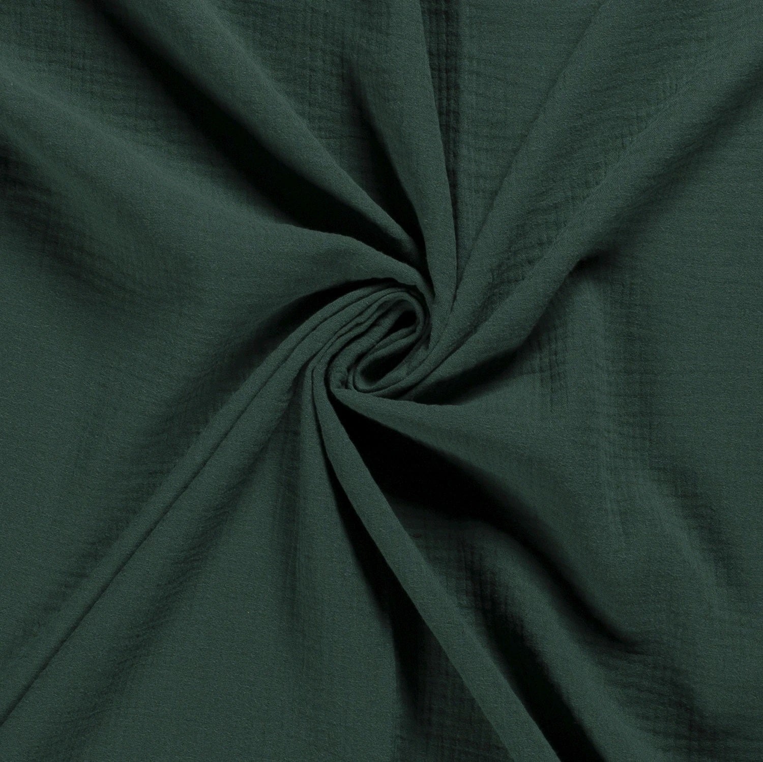 Acheter 028-vert-fonce Mousseline unie *À partir de 25 cm