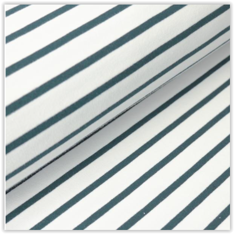 French Terry striped * From 50 cm-3