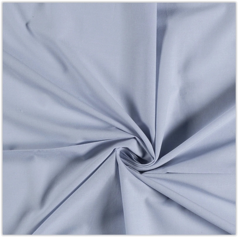 Acheter 003-bleu-bebe Voile de coton *À partir de 50 cm