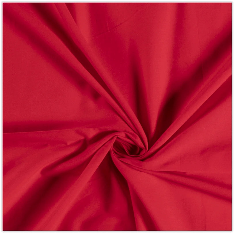 Buy 015-red Cotton Voile *From 50 cm