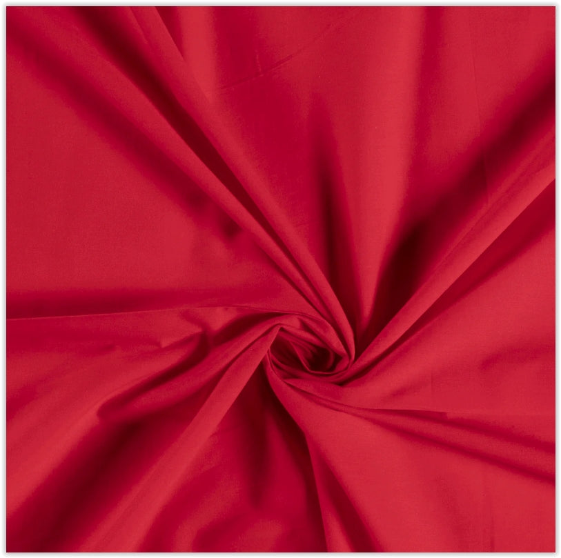 Acheter 015-rouge Voile de coton *À partir de 50 cm