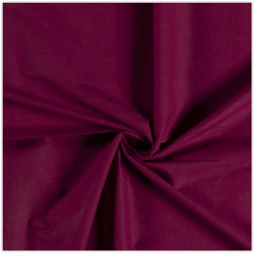Buy 018-wine-red Cotton Voile *From 50 cm