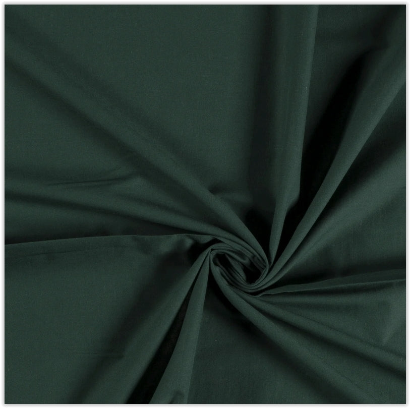 Acheter 028-vert-fonce Voile de coton *À partir de 50 cm