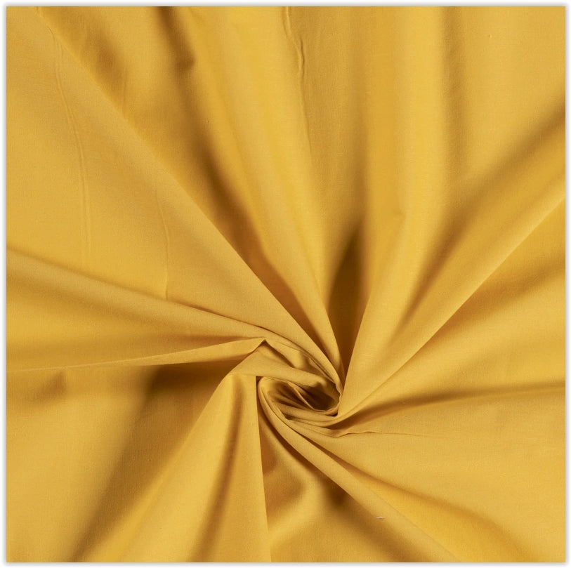 Acheter 034-moutarde Voile de coton *À partir de 50 cm