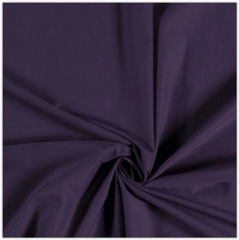 Acheter 045-aubergine Voile de coton *À partir de 50 cm