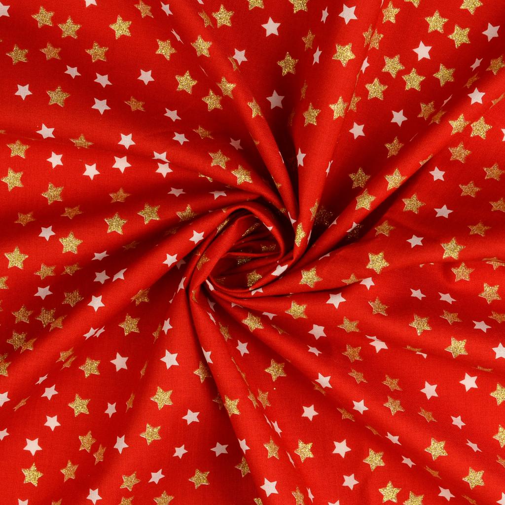 Buy 023-asterisk-red Christmas prints * From 50 cm