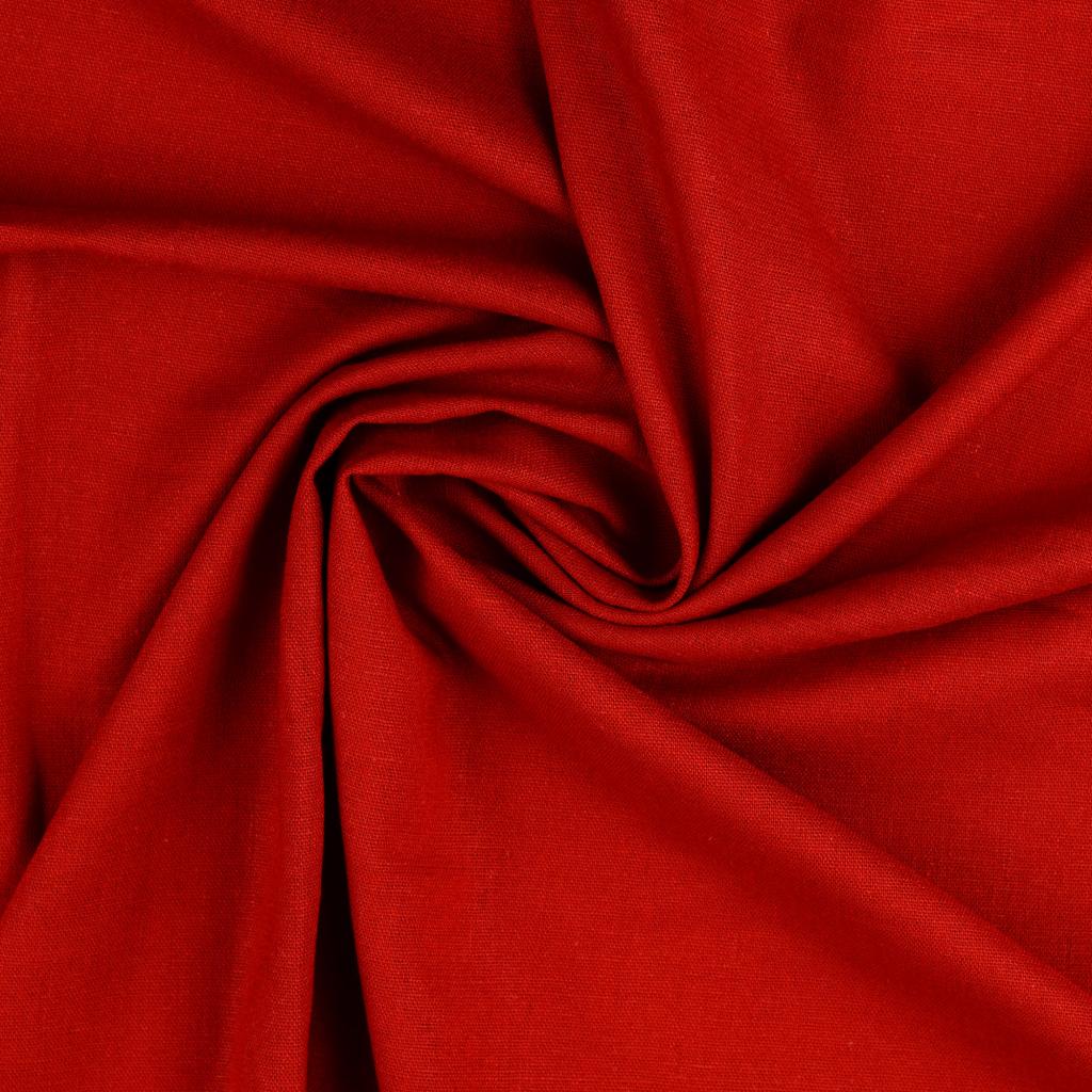 Buy 015-red Stretch linen * From 50 cm