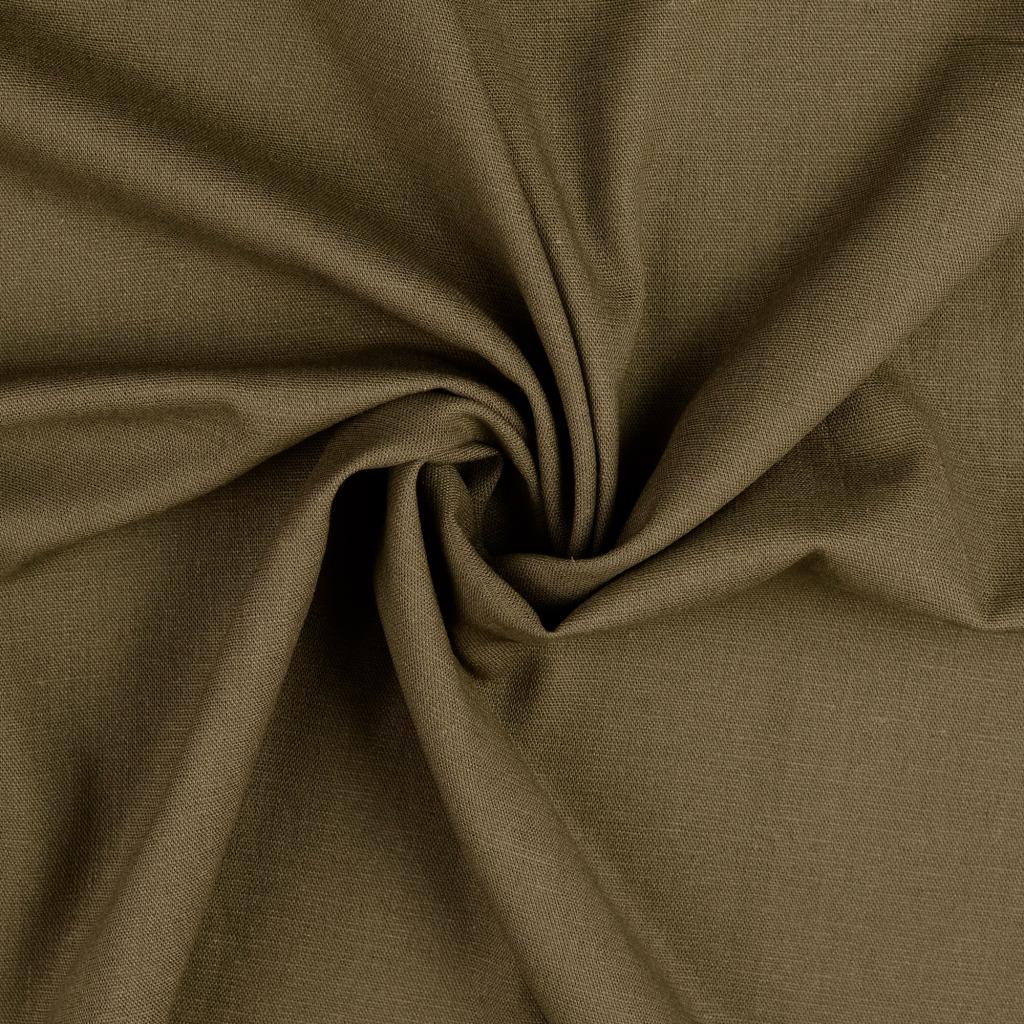 Buy 028-olive Stretch linen * From 50 cm