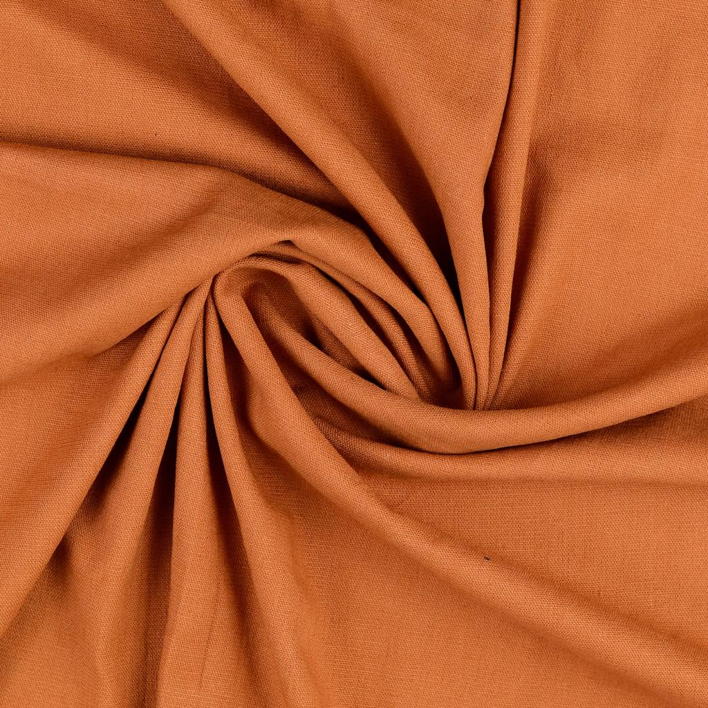 Buy 037-copper Stretch linen * From 50 cm