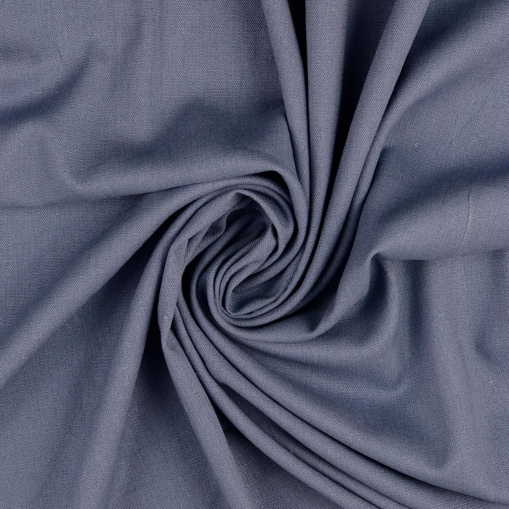 Buy 006-denim-blue Stretch linen * From 50 cm