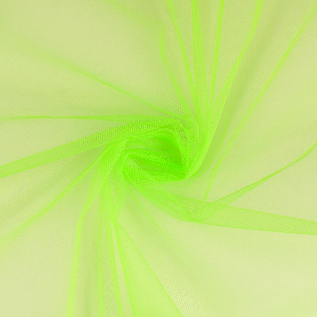Buy 076-neon-green Tulle * From 1 meter