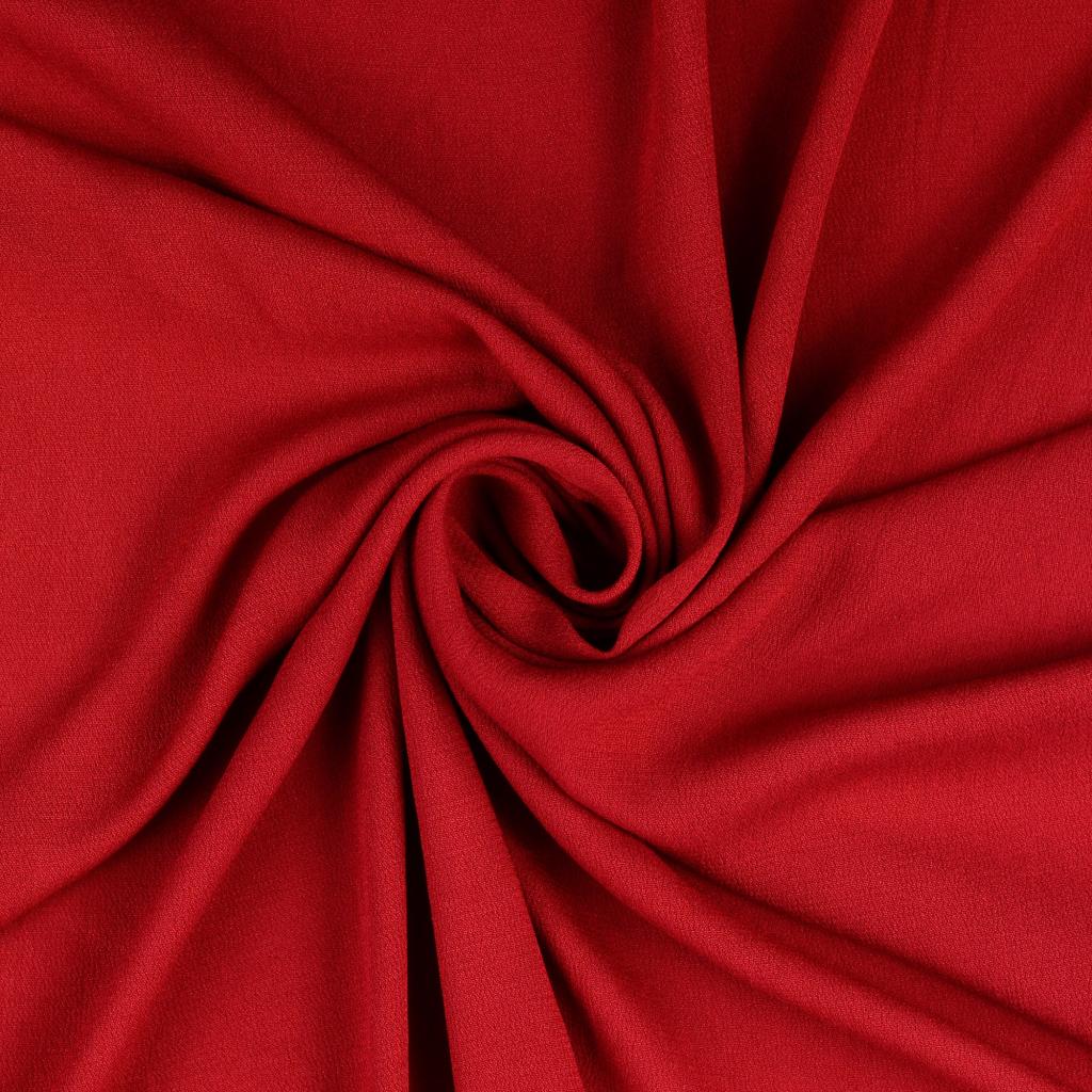 Buy 018-d-red Viscose crepe * From 50 cm