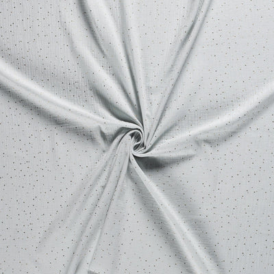 Acheter 021-menthe Mousseline pois dorés - 20 coloris *A partir de 25 cm