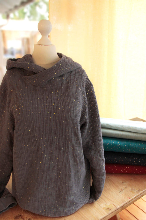 Musselin Goldpunkte *Ab 25 cm