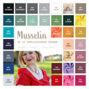 Mousseline unie *À partir de 25 cm-1