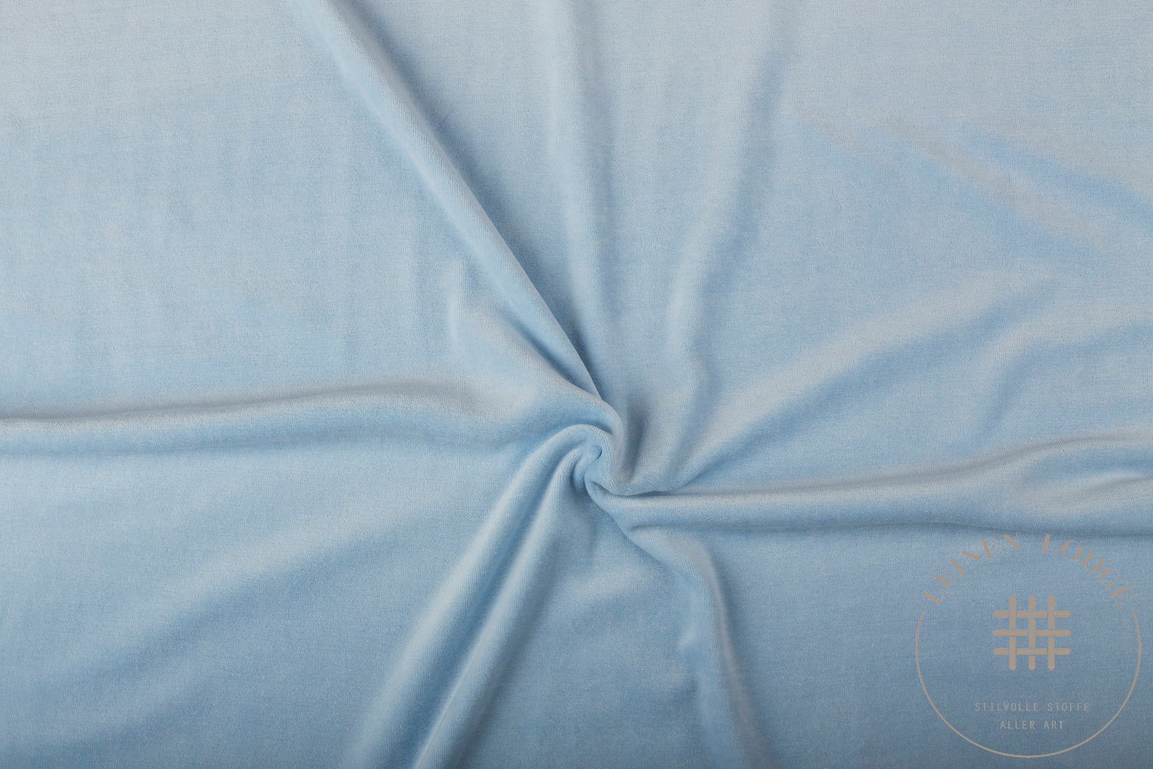Kaufen 103-hellblau Nicki Velour * Ab 50 cm