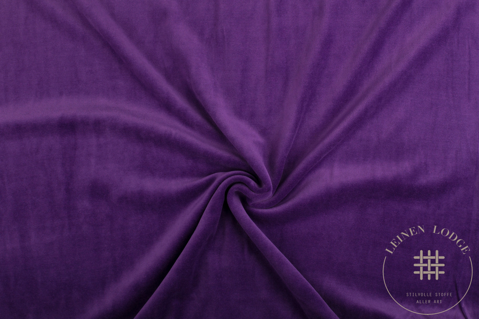 Kaufen 145-violett Nicki Velour * Ab 50 cm
