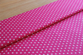 Kaufen 017-pink Baumwolldruck Sterne 1cm * Ab 50cm