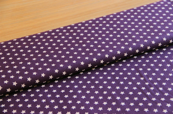 Coton imprimé étoiles 1cm * A partir de 50cm