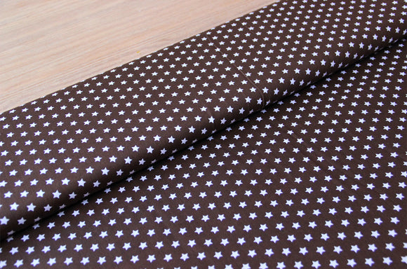 Coton imprimé étoiles 1cm * A partir de 50cm