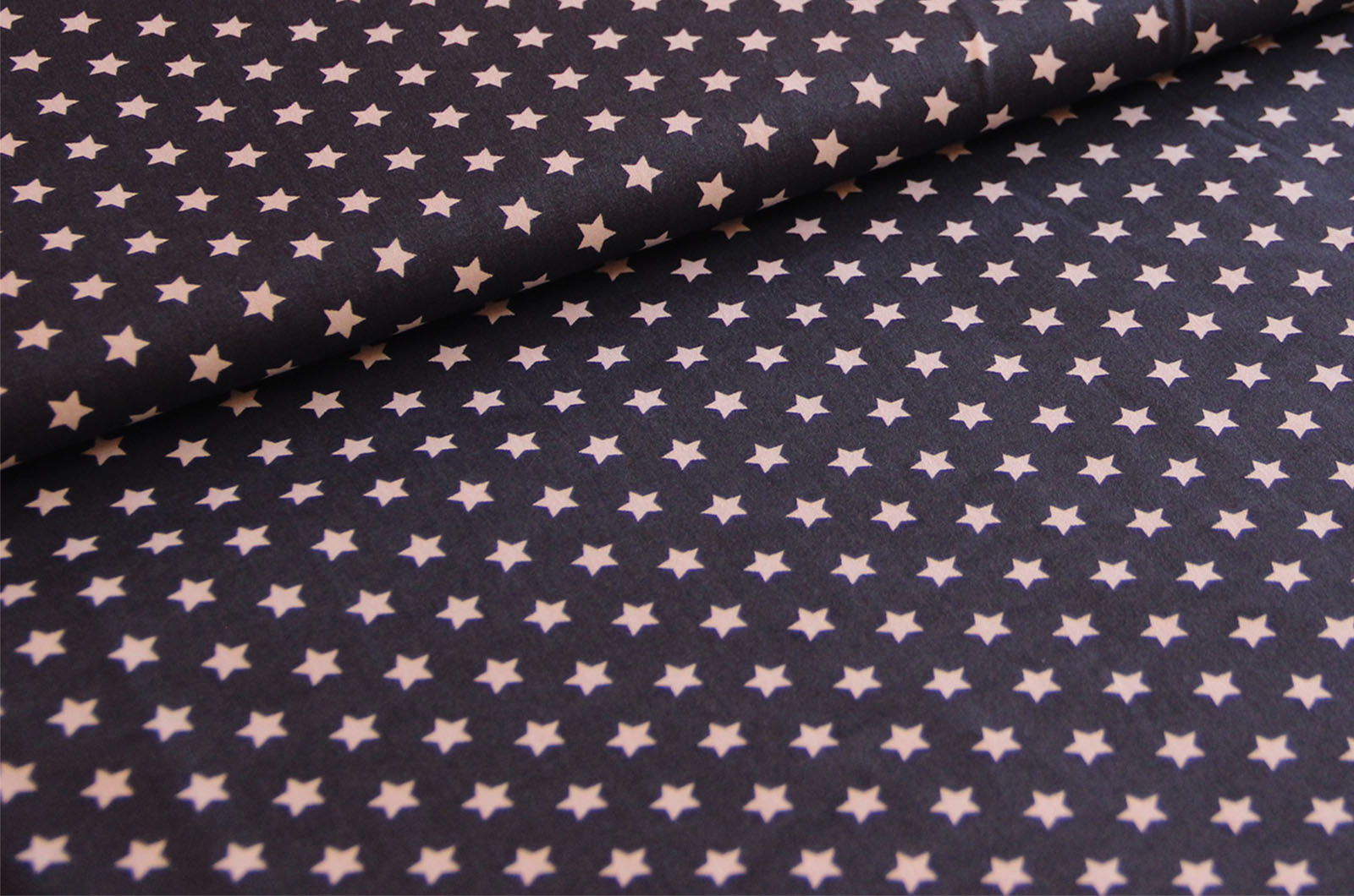 Cotton print stars 1cm * From 50cm