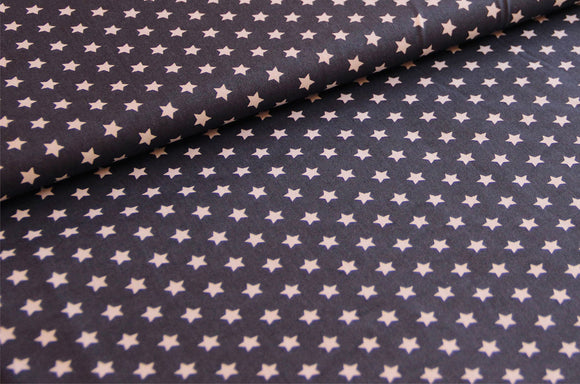 Coton imprimé étoiles 1cm * A partir de 50cm