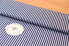 Kaufen 008-marine Baumwolldruck Streifen 5 mm * Ab 50cm