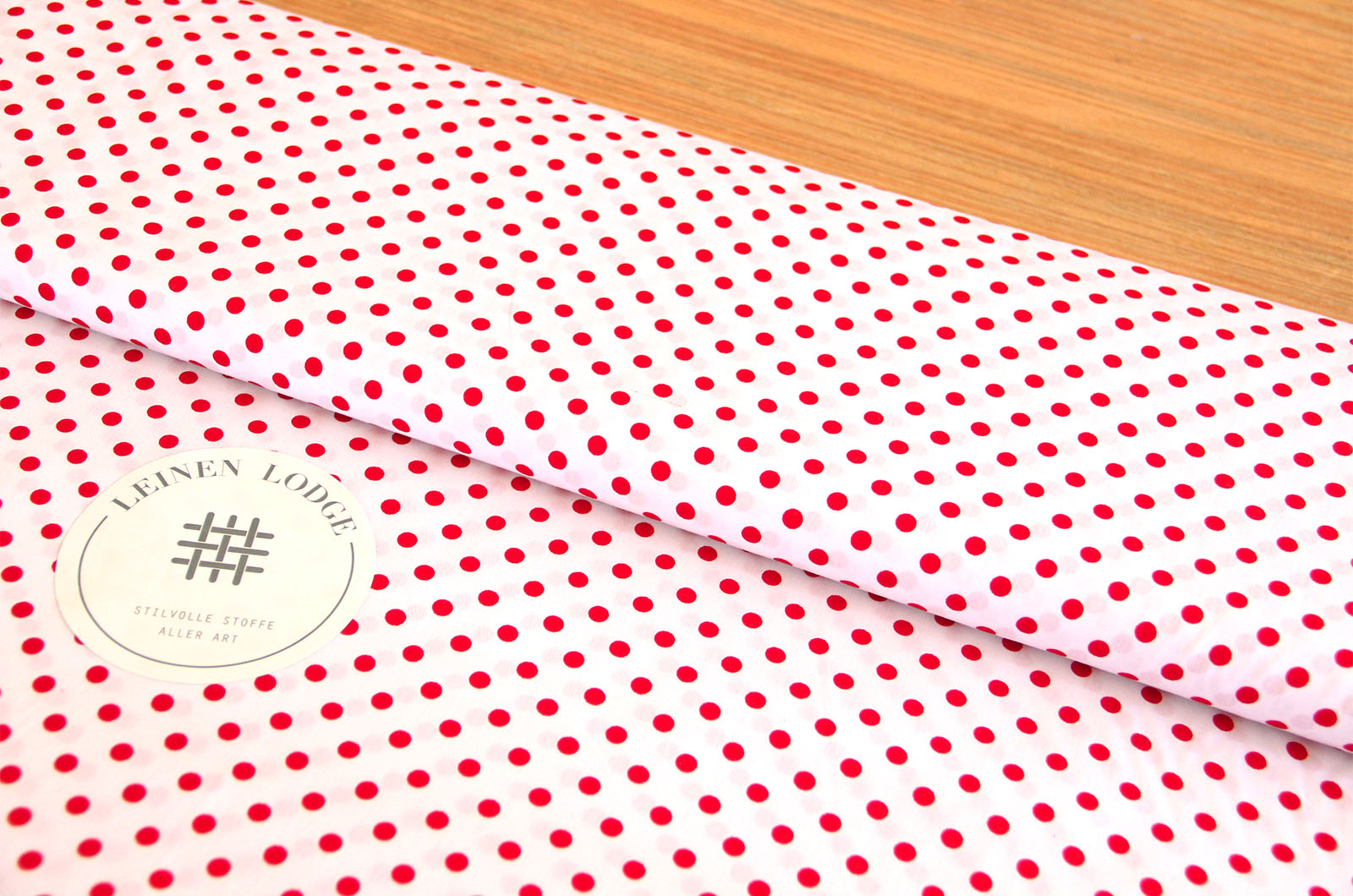 Cotton print dots 5mm * From 50cm