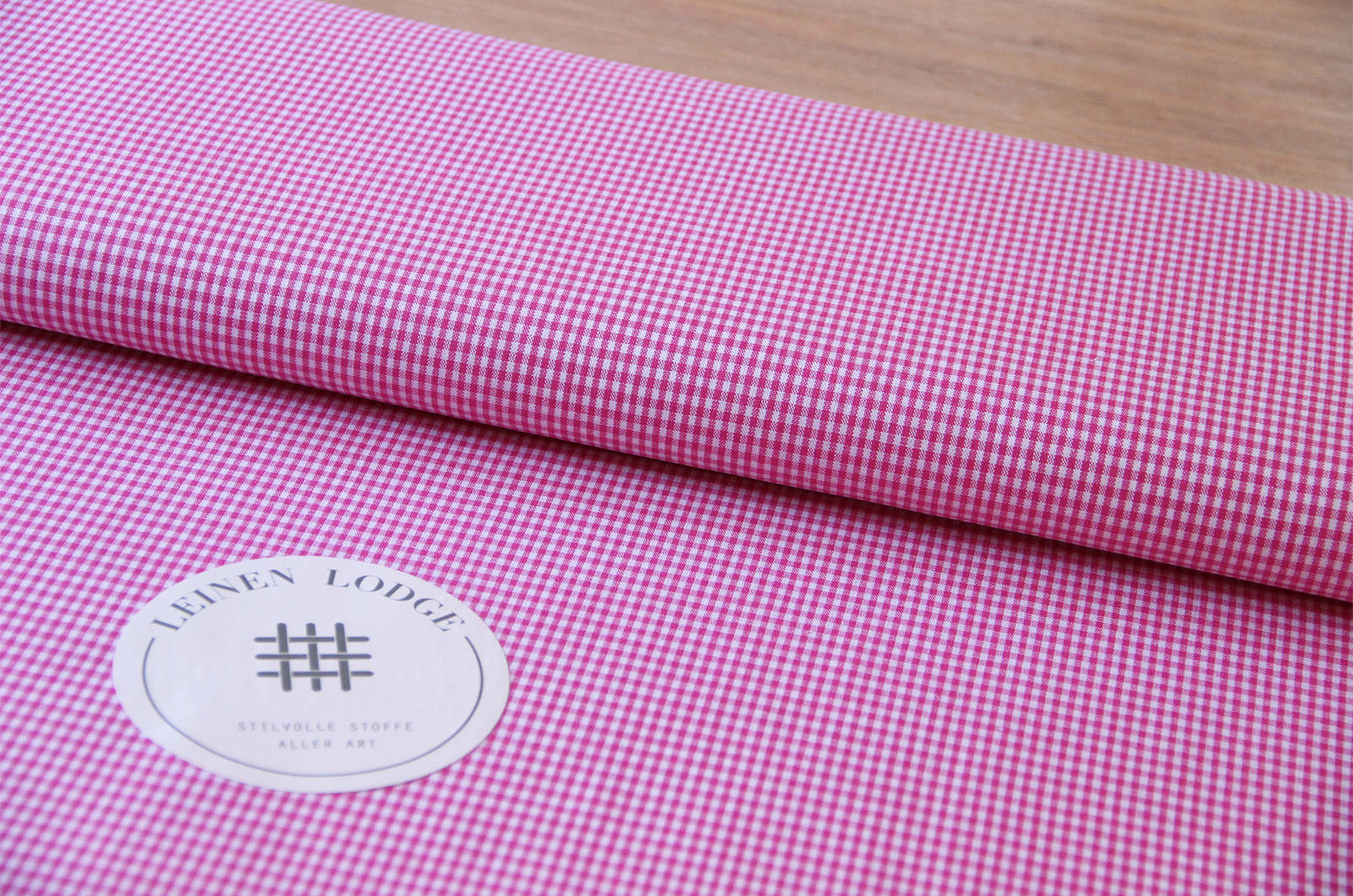 Buy 017-pink Cotton check 3mm * From 50 cm